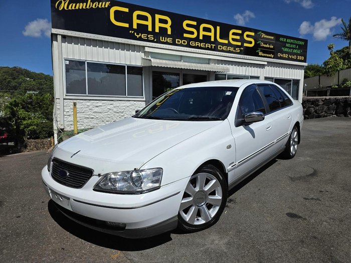 2007 Ford Fairlane Ghia BF Winter White