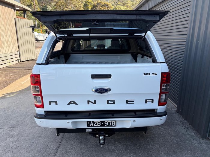 2018 Ford Ranger XLS PX MkIII MY19 4X4 Dual Range Frozen White