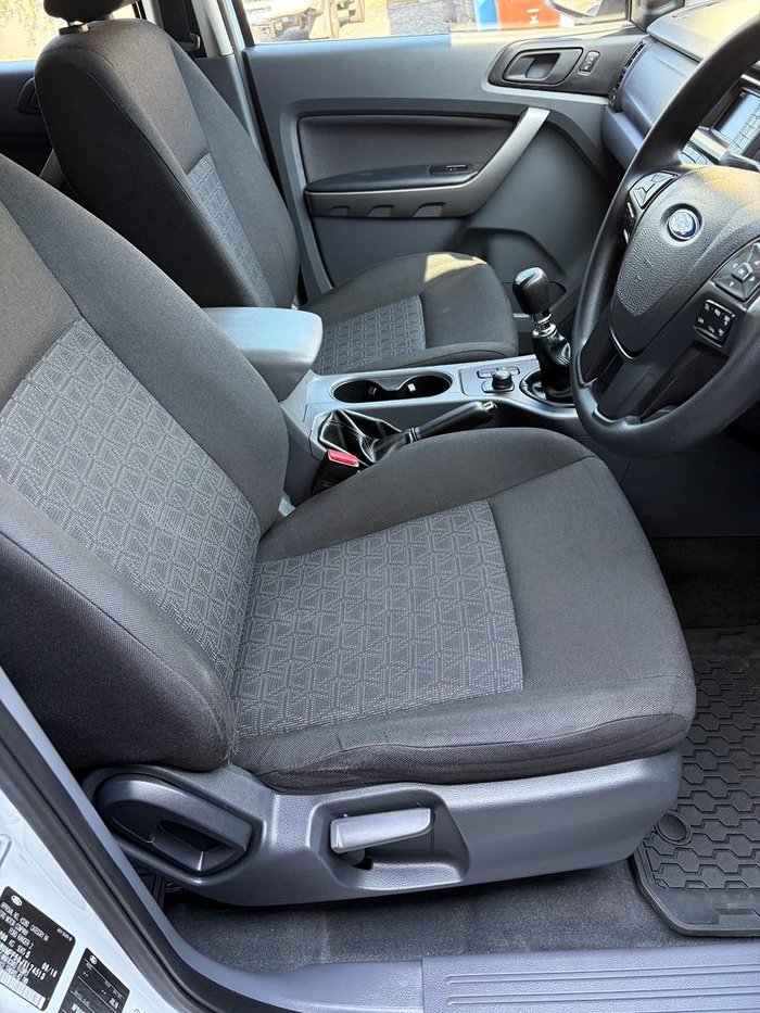 2018 Ford Ranger XLS PX MkIII MY19 4X4 Dual Range Frozen White