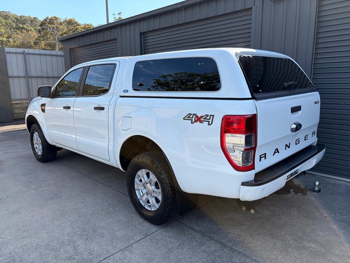 2018 Ford Ranger XLS PX MkIII MY19 4X4 Dual Range Frozen White