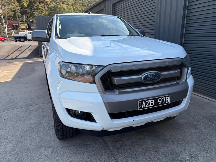 2018 Ford Ranger XLS PX MkIII MY19 4X4 Dual Range Frozen White