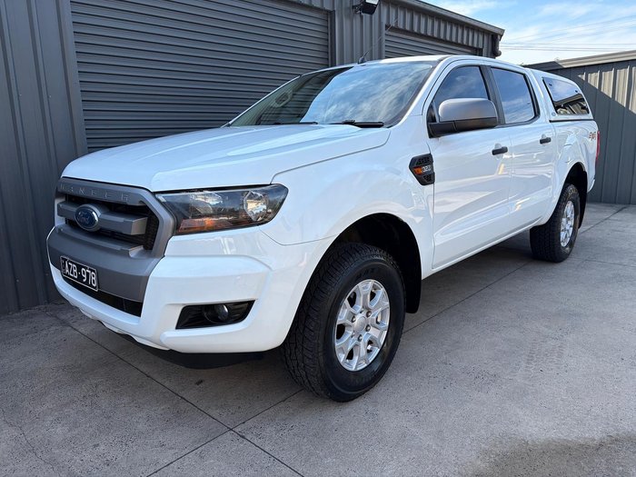 2018 Ford Ranger XLS PX MkIII MY19 4X4 Dual Range Frozen White
