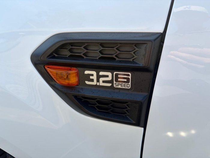 2018 Ford Ranger XLS PX MkIII MY19 4X4 Dual Range Frozen White