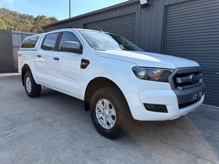 2018 Ford Ranger XLS PX MkIII MY19 4X4 Dual Range Frozen White