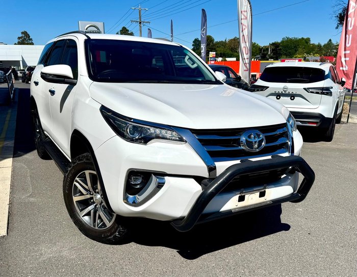 2018 Toyota Fortuner Crusade GUN156R 4X4 Dual Range Glacier White