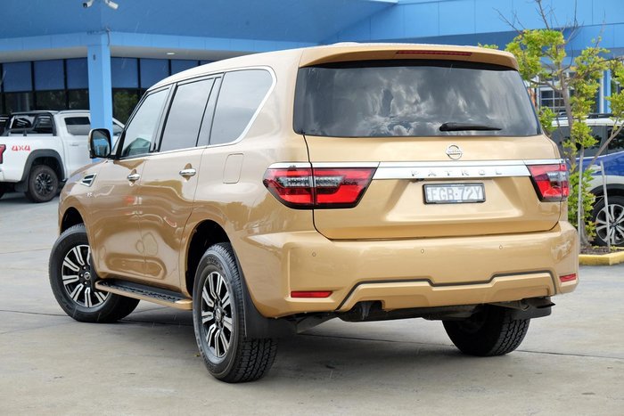 2020 Nissan Patrol Ti Y62 Series 5 MY20 4X4 Dual Range GOLD