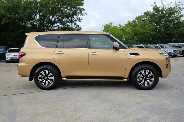2020 Nissan Patrol Ti Y62 Series 5 MY20 4X4 Dual Range GOLD