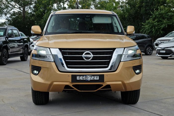 2020 Nissan Patrol Ti Y62 Series 5 MY20 4X4 Dual Range GOLD