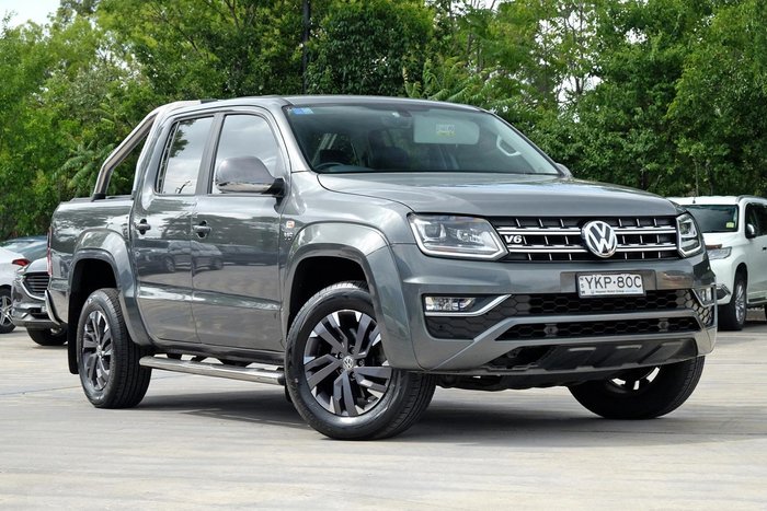 2020 Volkswagen Amarok TDI580 Highline 2H MY21 4X4 Constant Indium Grey