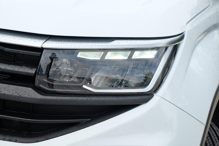 2024 Volkswagen Amarok TDI405 Core NF MY23 4X4 Dual Range Clear White