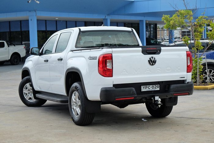 2024 Volkswagen Amarok TDI405 Core NF MY23 4X4 Dual Range Clear White