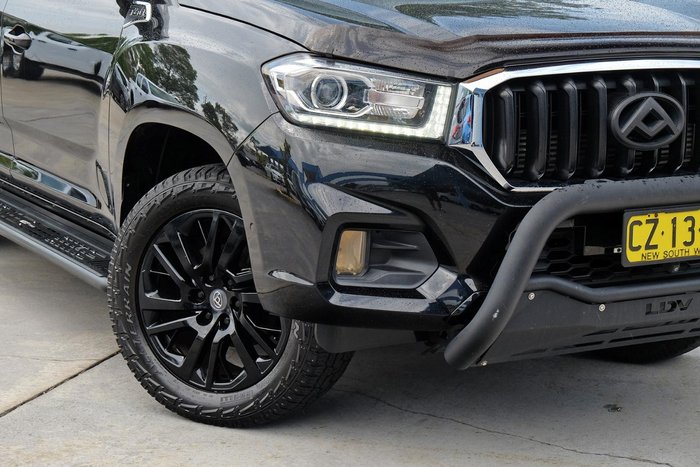 2020 LDV T60 Trailrider 2 SK8C 4X4 Dual Range Metal Black