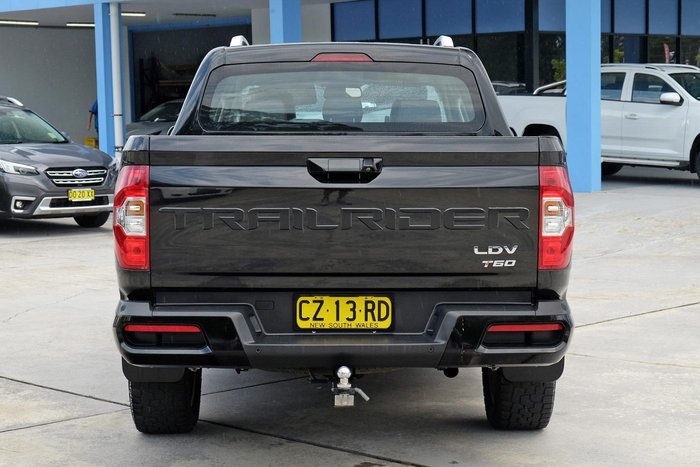 2020 LDV T60 Trailrider 2 SK8C 4X4 Dual Range Metal Black