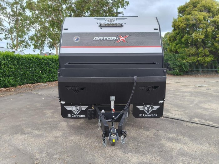 2025 JB Caravans Gator X 17'10 Front Door Cafe
