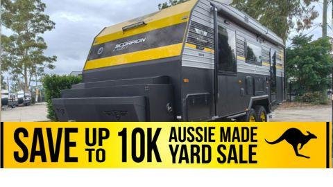 2025 JB Caravans Scorpion Sting 20'6 Rear Door Cafe