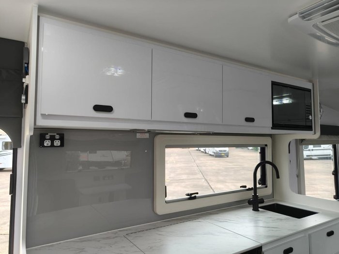 2025 JB Caravans Scorpion Sting 20'6 Rear Door Cafe