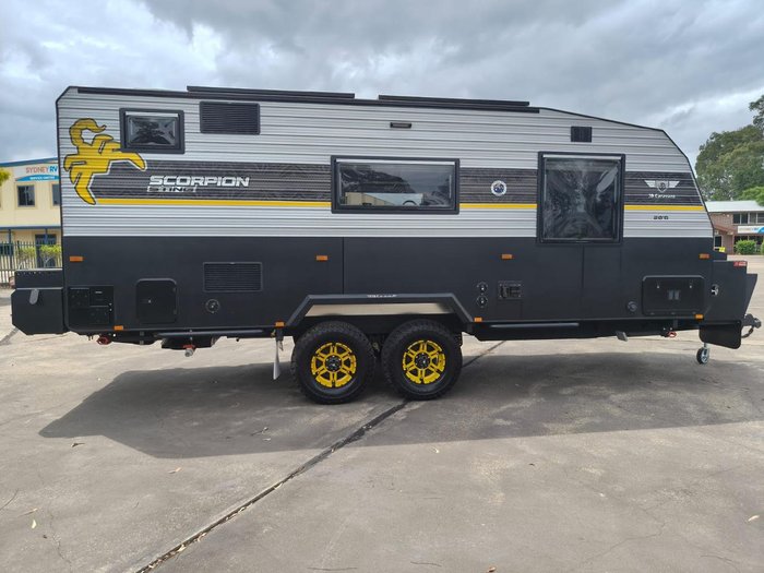 2025 JB Caravans Scorpion Sting 20'6 Rear Door Cafe