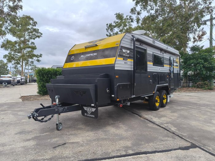 2025 JB Caravans Scorpion Sting 20'6 Rear Door Cafe
