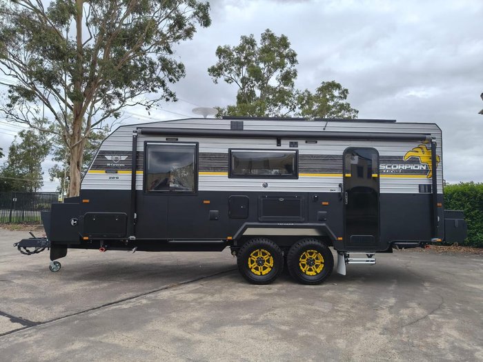 2025 JB Caravans Scorpion Sting 20'6 Rear Door Cafe
