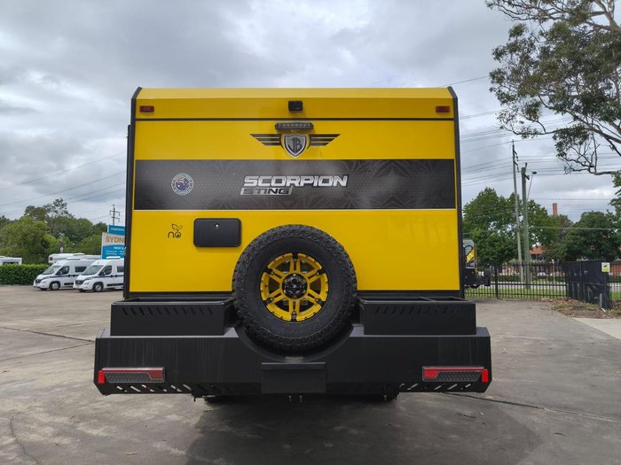 2025 JB Caravans Scorpion Sting 20'6 Rear Door Cafe