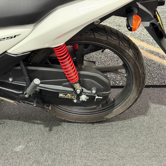 2024 Honda CB125F (CBF125) White