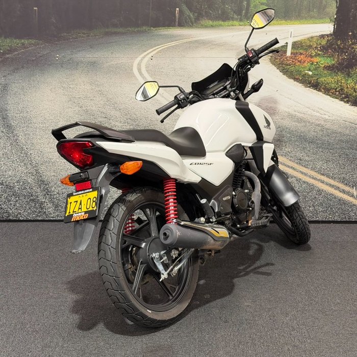 2024 Honda CB125F (CBF125) White