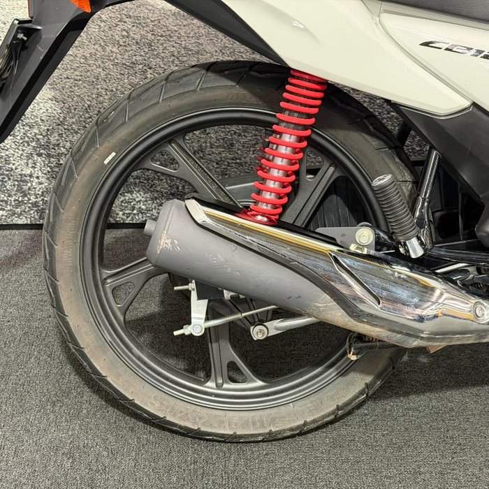 2024 Honda CB125F (CBF125) White