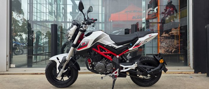 2023 BENELLI TNT 125 WHITE