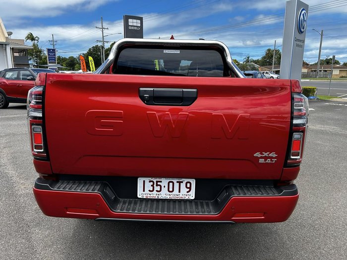 2025 GWM Cannon Ultra NPW 4X4 Dual Range Lunar Red