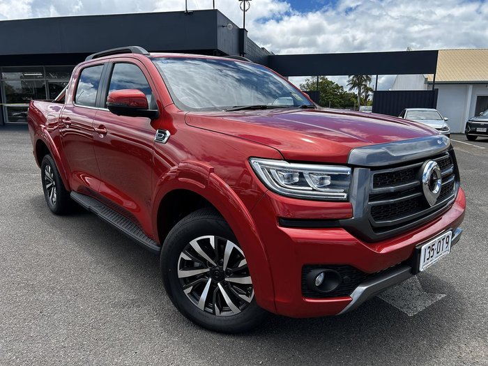 2025 GWM Cannon Ultra NPW 4X4 Dual Range Lunar Red