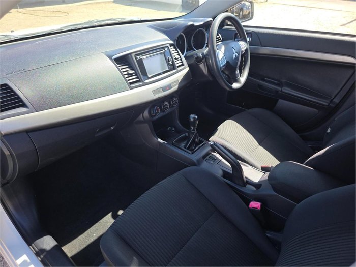 2013 Mitsubishi Lancer ES CJ MY14 White