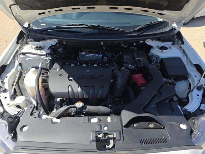 2013 Mitsubishi Lancer ES CJ MY14 White