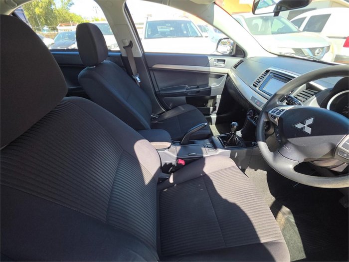 2013 Mitsubishi Lancer ES CJ MY14 White