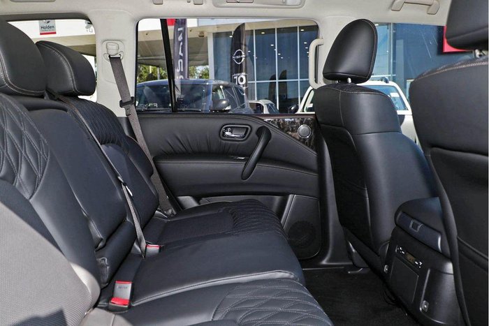 2026 Nissan Patrol Ti Y62 MY26 4X4 Dual Range Black Obsidian