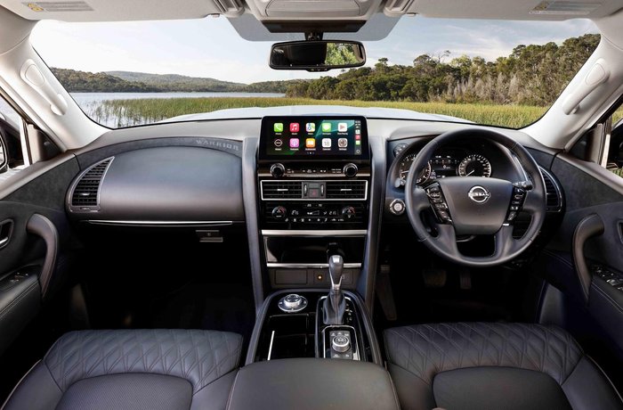 2026 Nissan Patrol Warrior Y62 MY26 4X4 Dual Range Moonstone White