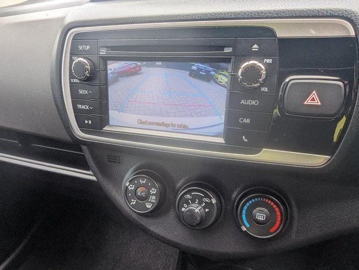 2016 Toyota Yaris Ascent NCP130R Glacier White