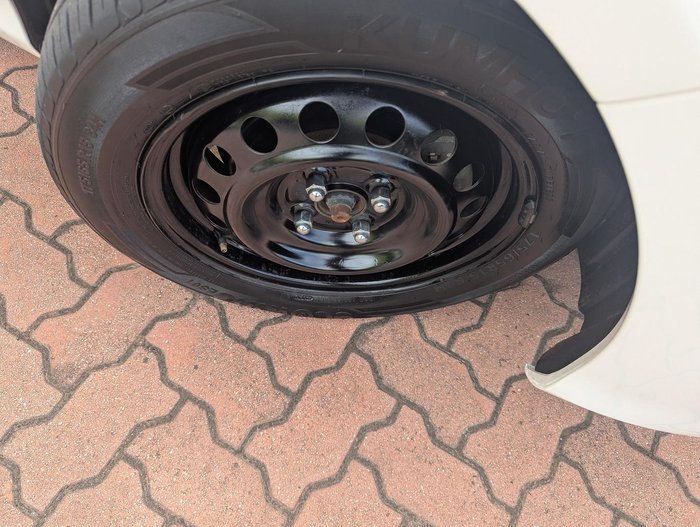 2016 Toyota Yaris Ascent NCP130R Glacier White