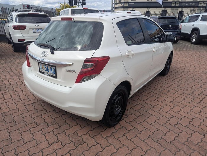 2016 Toyota Yaris Ascent NCP130R Glacier White