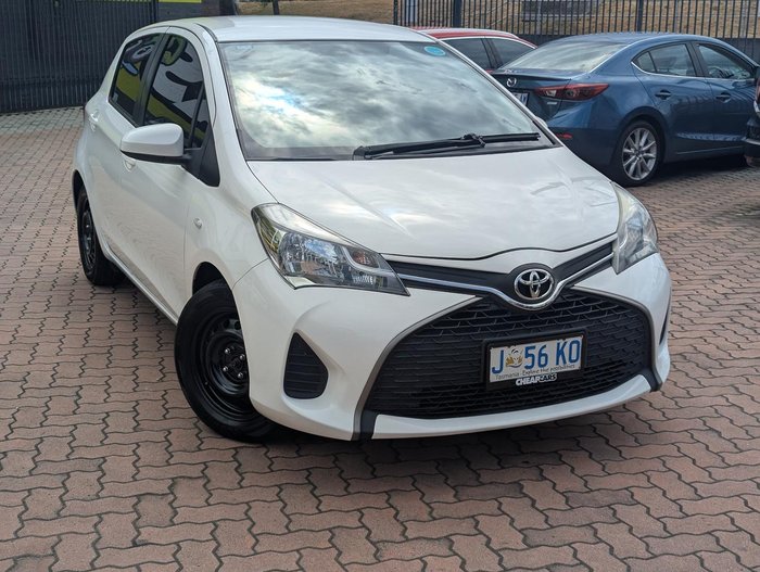 2016 Toyota Yaris Ascent NCP130R Glacier White