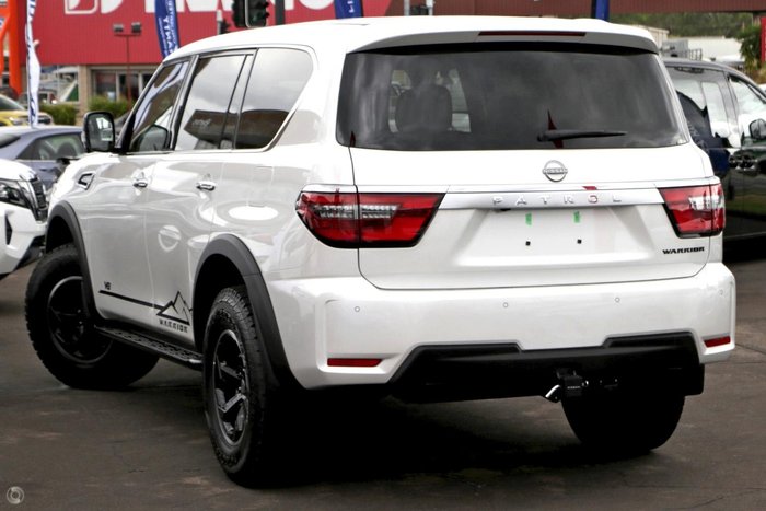 2026 Nissan Patrol Warrior Y62 MY26 4X4 Dual Range Moonstone White