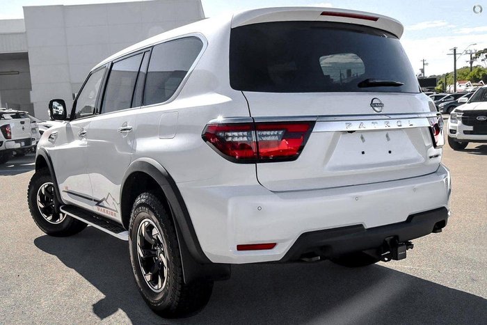 2026 Nissan Patrol Warrior Y62 MY26 4X4 Dual Range Moonstone White