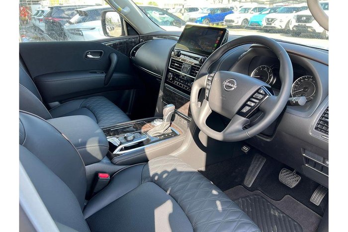 2026 Nissan Patrol Warrior Y62 MY26 4X4 Dual Range Brilliant Silver