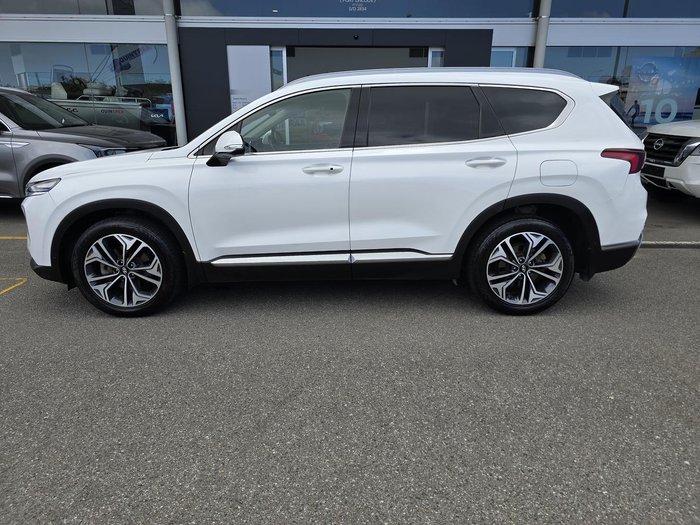 2019 Hyundai Santa Fe Highlander TM MY19 4X4 On Demand White Cream