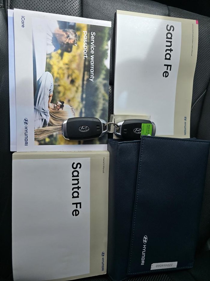 2019 Hyundai Santa Fe Highlander TM MY19 4X4 On Demand White Cream