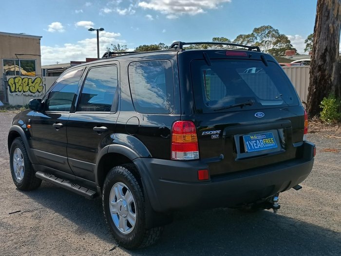 2003 Ford Escape XLT BA 4X4 On Demand Midnight Black