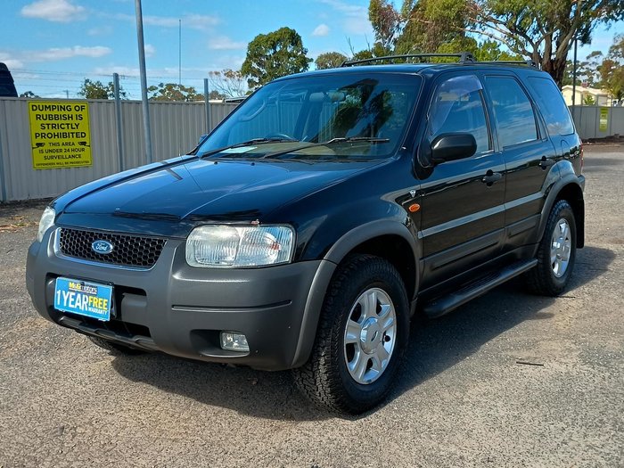 2003 Ford Escape XLT BA 4X4 On Demand Midnight Black