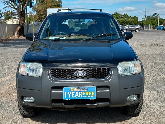 2003 Ford Escape XLT BA 4X4 On Demand Midnight Black