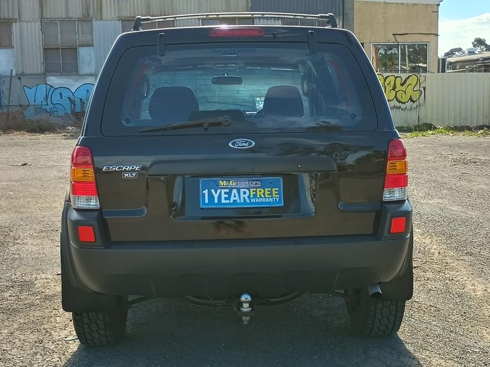 2003 Ford Escape XLT BA 4X4 On Demand Midnight Black