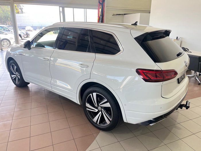 2020 Volkswagen Touareg 190TDI Premium CR MY20 Four Wheel Drive Pure White