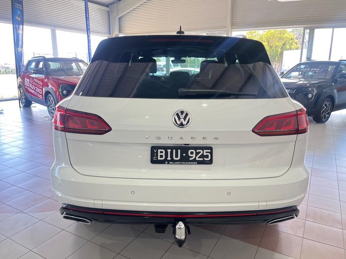 2020 Volkswagen Touareg 190TDI Premium CR MY20 Four Wheel Drive Pure White